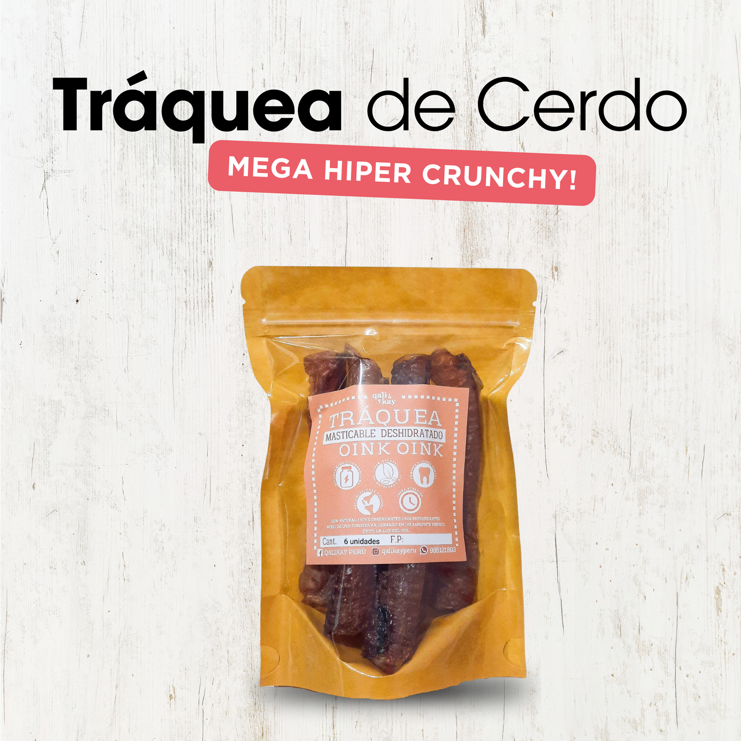 5un Tráquea de Cerdo